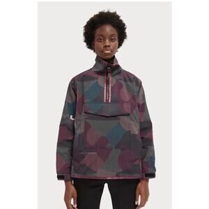 Scotch and Soda Printed Technical Jacket